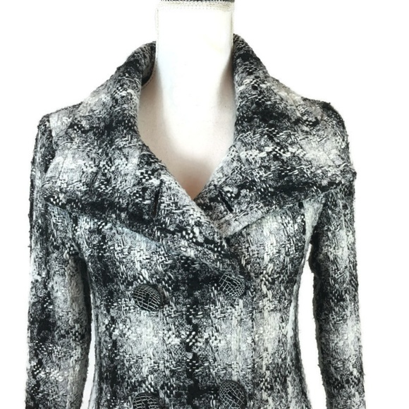 BKE Buckle Whipstich Coat Embellished Size Small - Picture 3 of 8